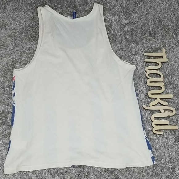 EUC🔥 H&M/Divided USA Flag Tank Top/ A-Shirt - Picture 4 of 4